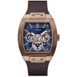 Guess Phoenix Horloge Heren Analoog Kwarts Roestvrij Staal Band GW0202