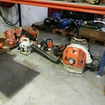 Partij tuingereedschap, O.a. Stihl