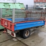 Compact tractor aanhanger, Nimos, kipper, 2007