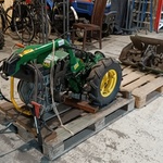 Tweewielige tractor Ferrari, Grondfrees