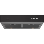 Inventum AKO6015ZWA Onderbouw Afzuigkap 60 cm 350 m3h 3 standen Zwart