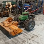 Tweewielige tractor – werktuigdrager, Rapid Euro, Mulcher