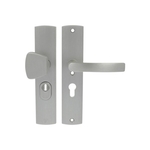 AXA Veiligheidsbeslag (Curve Plus) Inox geslepen: Knop-Kruk (model SBl