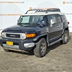 Personenauto, Toyota, FJ Cruiser, zwart, 2006