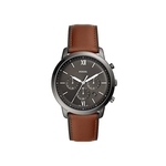 Fossil Neutra Horloge voor heren kwarts chronograaf uurwerk met leren