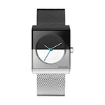 Jacob Jensen 525 Classic Dames Horloge Zwart diameter 24 mm Roestvrij