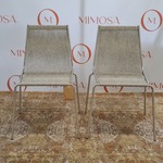 2x Design stoel Thorup, Noel Chair D301, grey wool