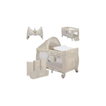 Lionelo Sven Plus Meegroeibed Campingbedje 127x60cm tot 15kg SET 2in1