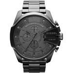 Diesel Mega Chief Chronograph Gunmetal Roestvrijstalen Horloge