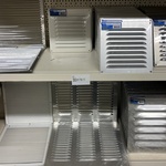 Ca. 115x Diverse ventilatieroosters aluminium RVS