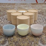6x Design beker Mazo, KYO Cup, diverse kleuren