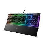 Steelseries APEX 3 Toetsenbord USB AZERTY Frans Zwart