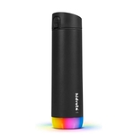 Hidrate Spark Straw Slimme Waterfles Staal 500ml LED Verlichting Zwart