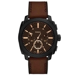 Fossil FS6101 Heren Horloge 44mm Bruin