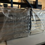 2x Luxe opklapbed/vouwbed met matras