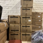 72x Set van 4 tuintegels, terracotta