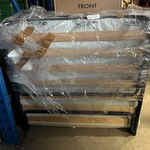 Luxe opklapbed/vouwbed met matras