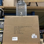 2x Drankdispenser van dikwandig glas met tapkraan Zoomyo