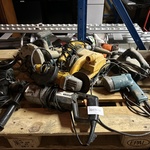 10x Diverse gereedschap w.o. boor, slijptol W.o. makita, dewalt