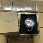 47x Dameshorloge met metalen schakelketting Berydale, BD701-1