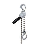 2x 53/07A 500kg 1m rateltakel met certificaat HADEF Professional