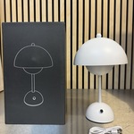 7x Design tafellamp verschillende kleuren wit licht, dimbaar en oplaad