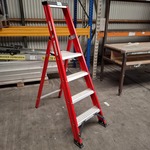 3x Werktrap Kelfort, 3 treeds met bordes