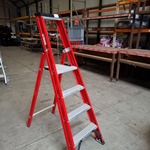 2x Werktrap Kelfort, 3 treeds met bordes