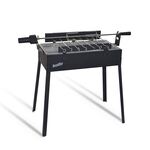 5x Mangal grill met rotisserie Bruzzzler, zwart