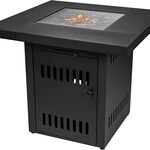 Vuurtafel incl. rooster voor grillen/bbq, verandert in tuintafel met c