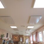 2x Infrarood verwarmingspaneel 380 Watt  , Sun Direct, PE380-Plus, wit