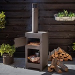 Design tuinhaard met pizzaoven