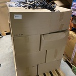 Partij professionele lichtnetten op pallet