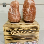 2x Himalaya zoutlamp XL