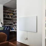 Frameloze infraroodpaneelverwarming 600 Watt, Sun Direct, IC600, wit