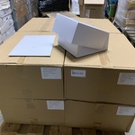 Ca. 560x Duplex dozen of gebaksdozen, wit