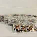 Ca. 60x Cassettes met trommelstenen mix split