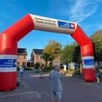 Grote start finish hoog, 9 meter breed
