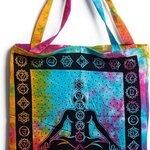 Ca. 50x Tote Tas Katoen – 7 Chakra meditatie