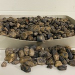 7 kg Saffier getrommeld (ongepolijst)