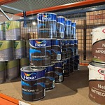 Partij zijdeglanslak, Flexa, 15 liter, wit