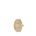 Fossil Horloge Ring voor dames  Quartz uurwerk met roestvrij stalen ho