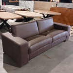 Leren 2-zitsbank, Wildeboer, Bruin, 2024