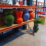 5x Gekleurde vaas Des Pots