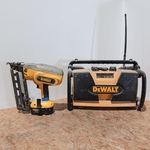 Accutacker en bouwradio , De Walt, tacker type dc 68