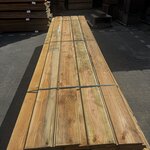 Ca. 64x Halfhouts rabat Douglas , 1,8 x 19,5 x 400 cm – werkende breed