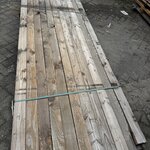 Ca. 22x Douglas balk  | licht vergrijsd , 5 x 10 x 300 cm