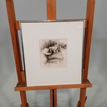 Potlood tekening, M.H.E. Slangen, Stilleven, 1980