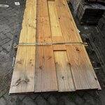 7x Douglas plank , 2,8 x 24,5 x 300 cm