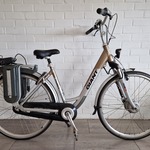 Elektrische Fiets  Giant, Twist Double 26V, Goud zilver